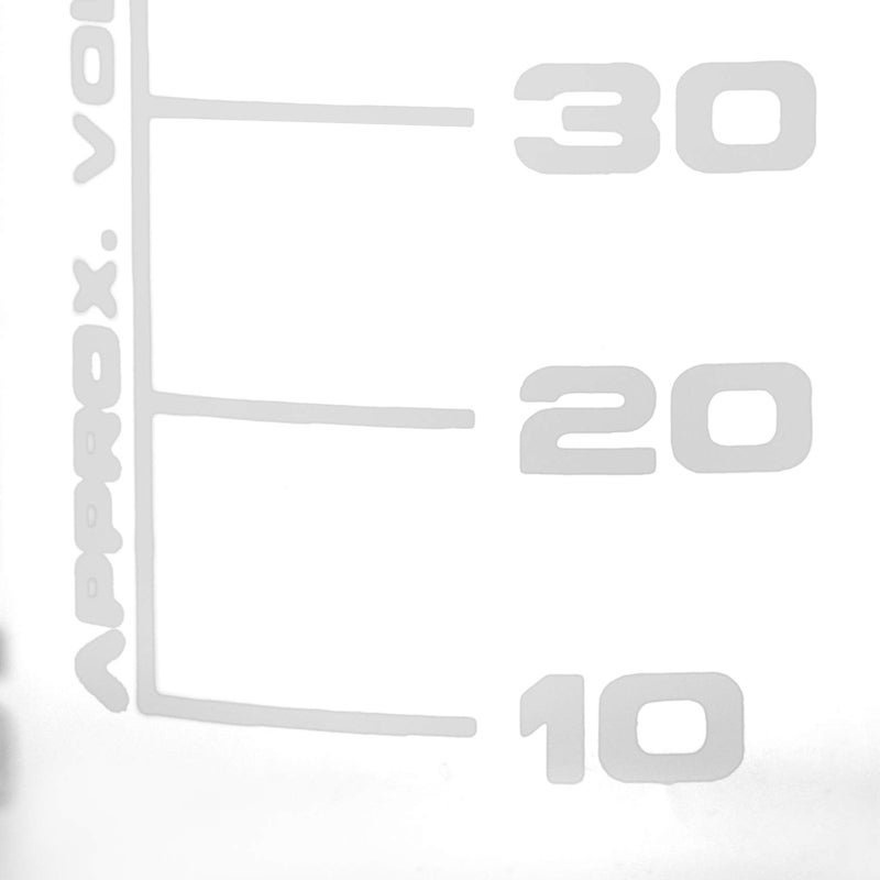 EISCO Beaker, 2000ml - Borosilicate Glass, Low Form, with Spout - 200ml Graduations - Image 5